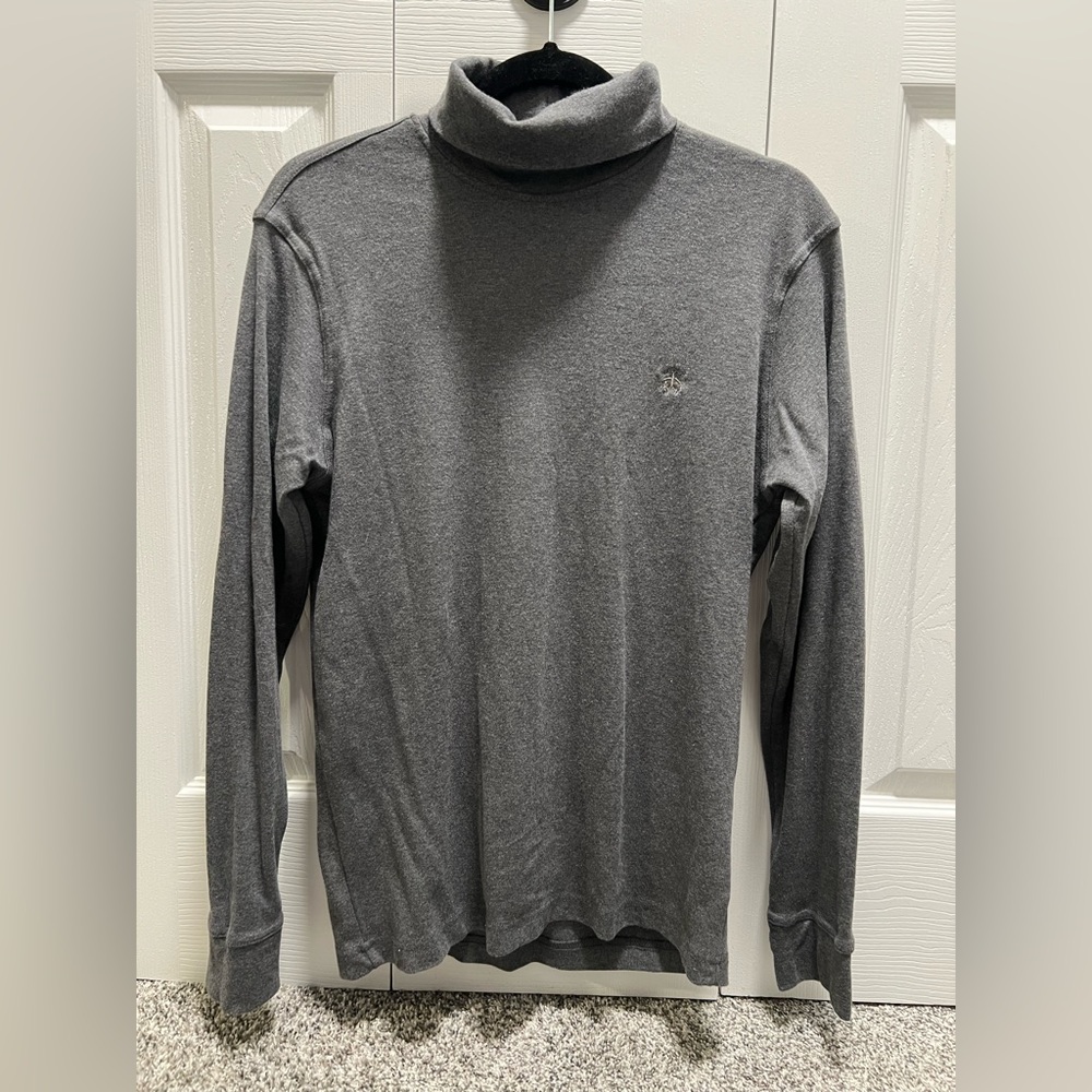 Brooks Brothers Men’s Charcoal Turtleneck Sweater